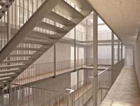 Visualiserung Lichthof Treppenhaus Projekt Werk 1